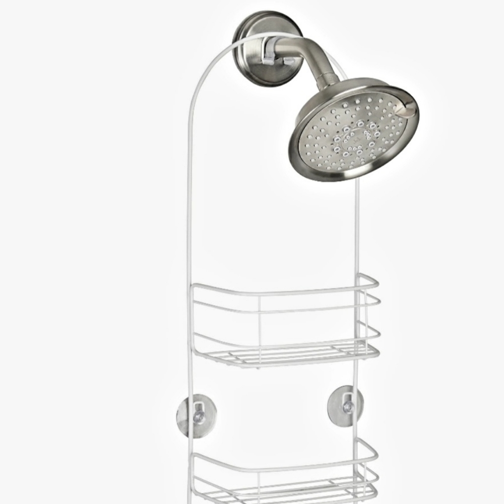 Mainstays White Shower 🚿Caddy